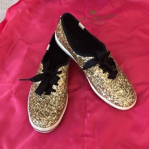 Kate Spade Glitter Keds